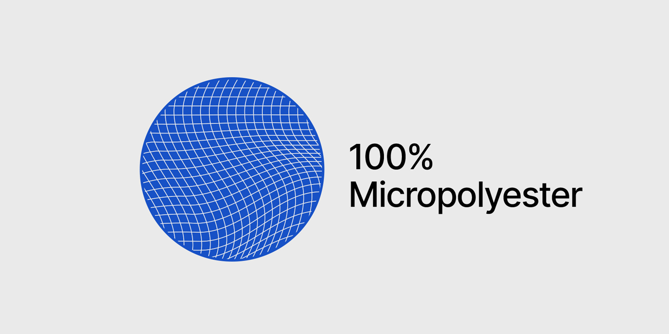 micropolyester material